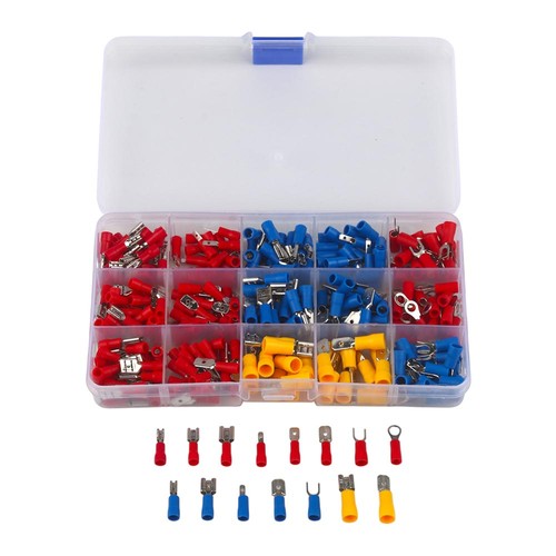280pcs assorted crimp spade - crimp,
