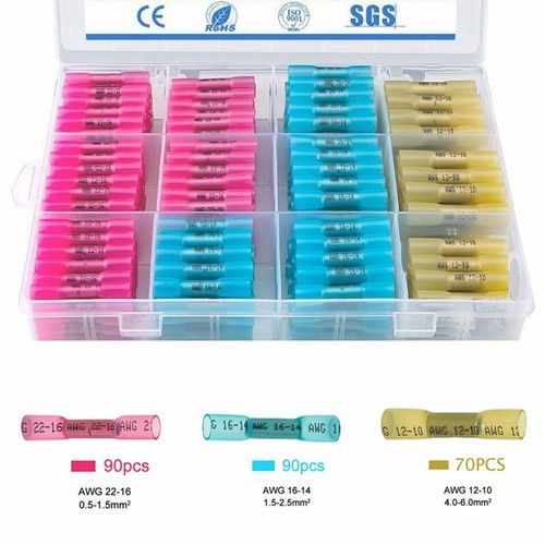 250pcs assortment heat shrink - 250pcs,