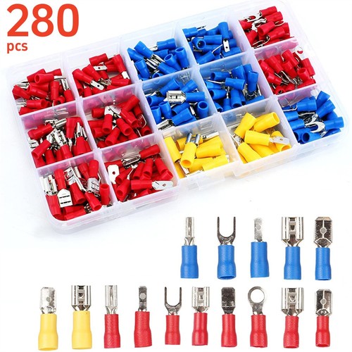 280pcs assorted crimp - 280pcs,